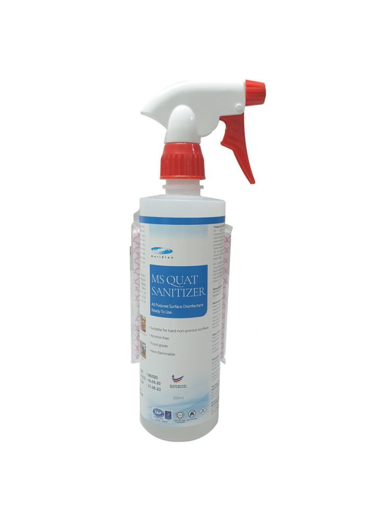 Quat Sanitizer 500ml - QE Global Marketing Sdn Bhd